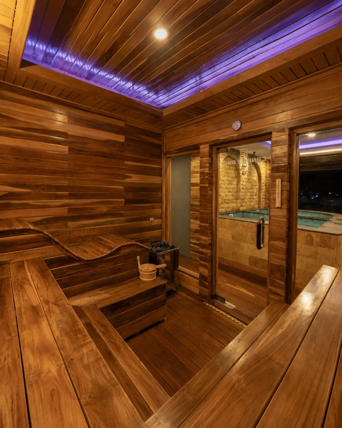 Himalayan salt sauna at Canggu 9YM